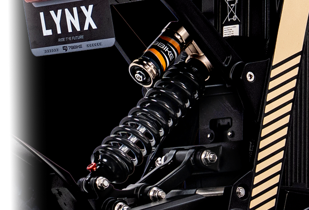 Amortecedor traseiro da 79BIKE Lynx
