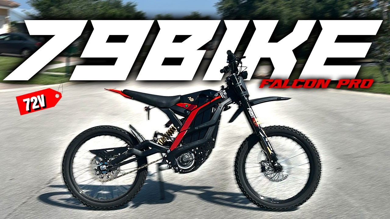 Falcon Pro: review completo da nova e-moto da 79BIKE